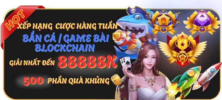 Thưởng nạp tiền bắn cá